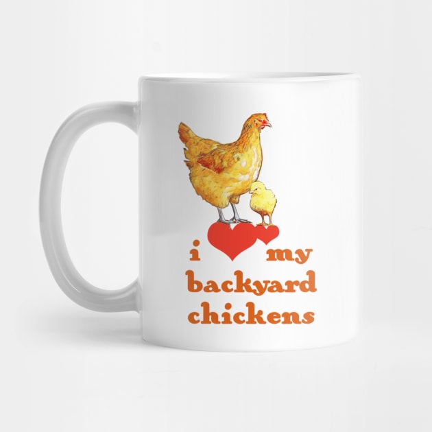 Backyard Chickens by evisionarts